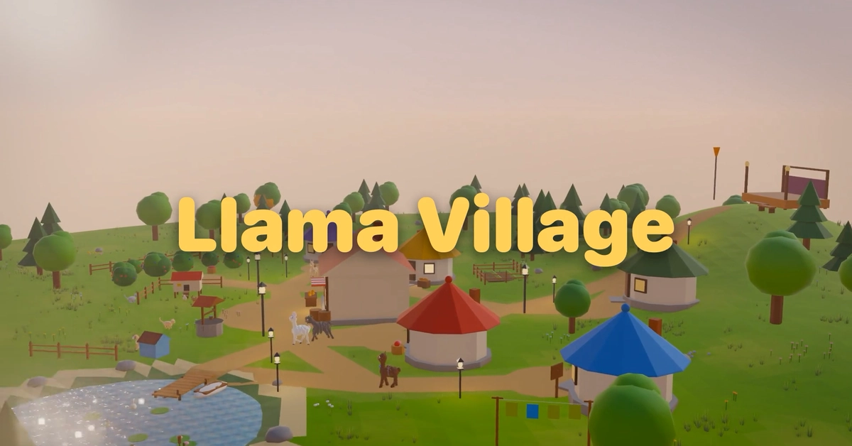 Llama Village: a virtual world powered by local AI with llamadart